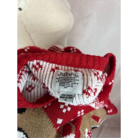 Vintage Style Rudolph Christmas Sweater - Picture 6 of 6